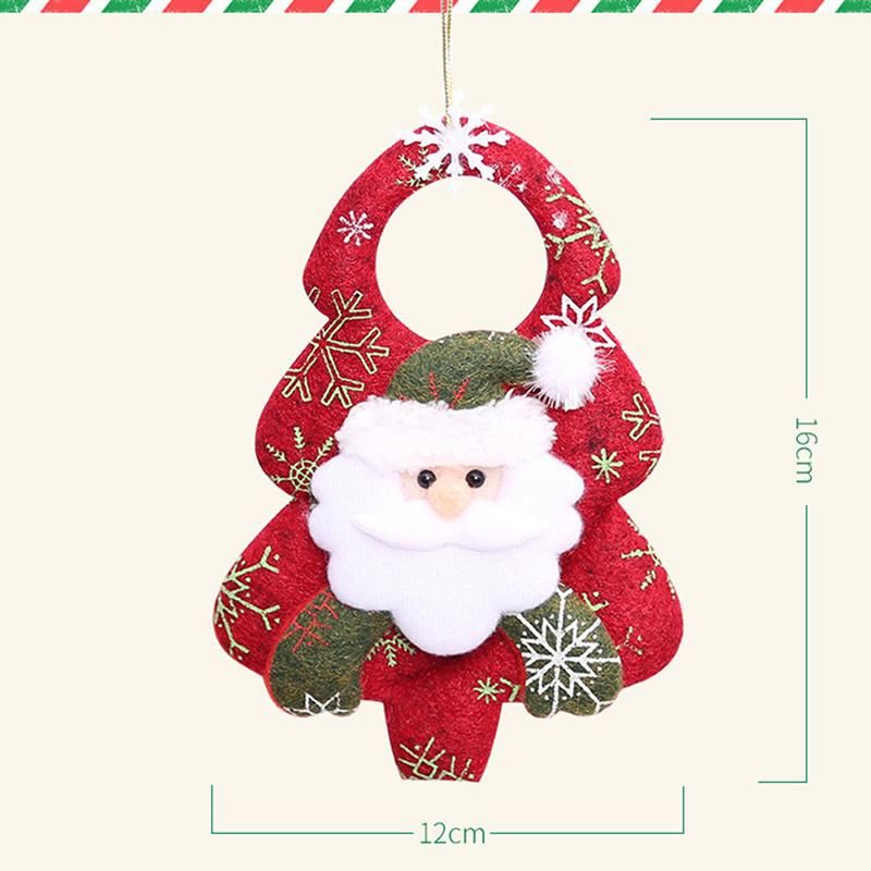 Christmas Decorations Hanging Pendant Christmas Tree DIY Decor Ornaments Doll