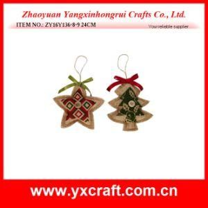 Christmas Decoration (ZY16Y136-8-9 24CM) Christmas Outdoor Christmas Item