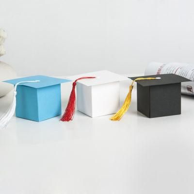 Graduation Cap Party Paper Sugar Box
