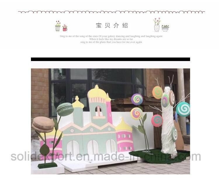Window Display Props Sweet Macarons Decorations for Shopping Mall Kids Clothes Kindergarten