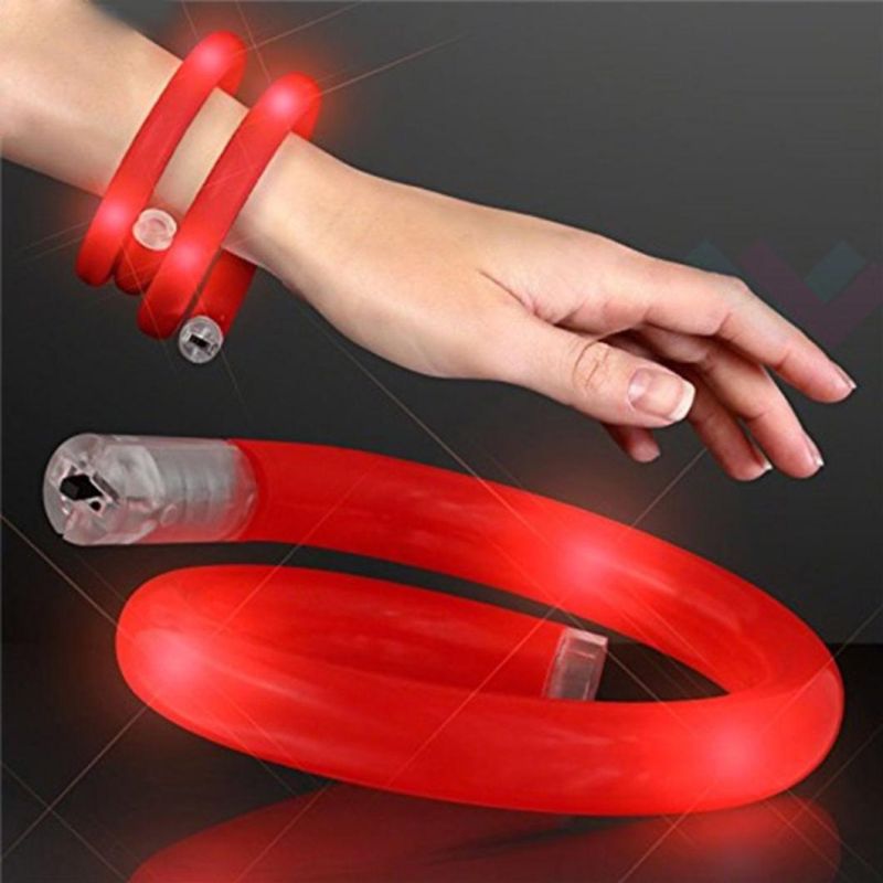 Flashing Colorful LED Bracelets for Night Games Fun Events