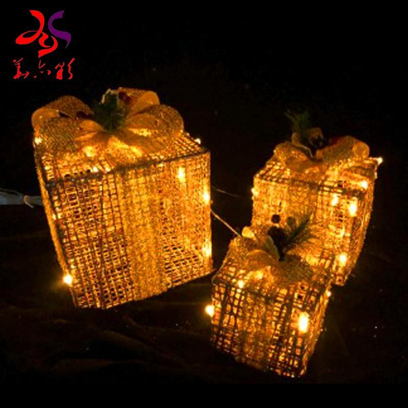 Christmas Gift Box Lights LED Decoration