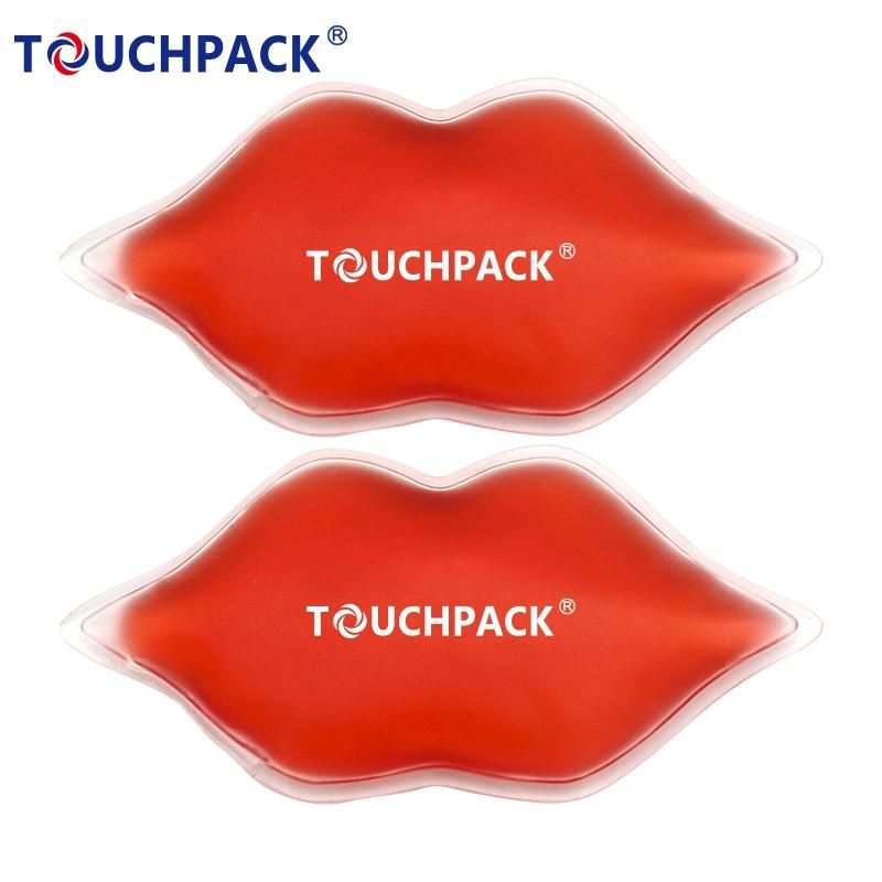 Lip Shape Gel Cold Pack with Logo Printing