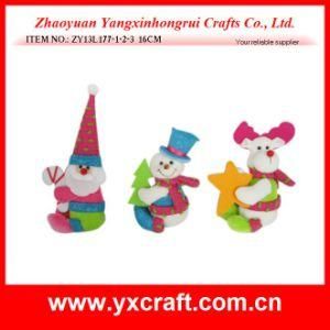 Christmas Decoration (ZY13L177-1-2-3 16CM) Christmas Claus