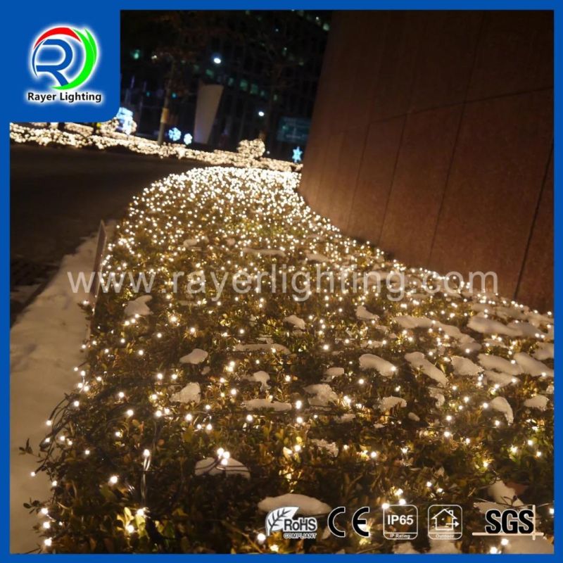 Christmas Festival Decoration Customized Triangle LED Mesh Net Light