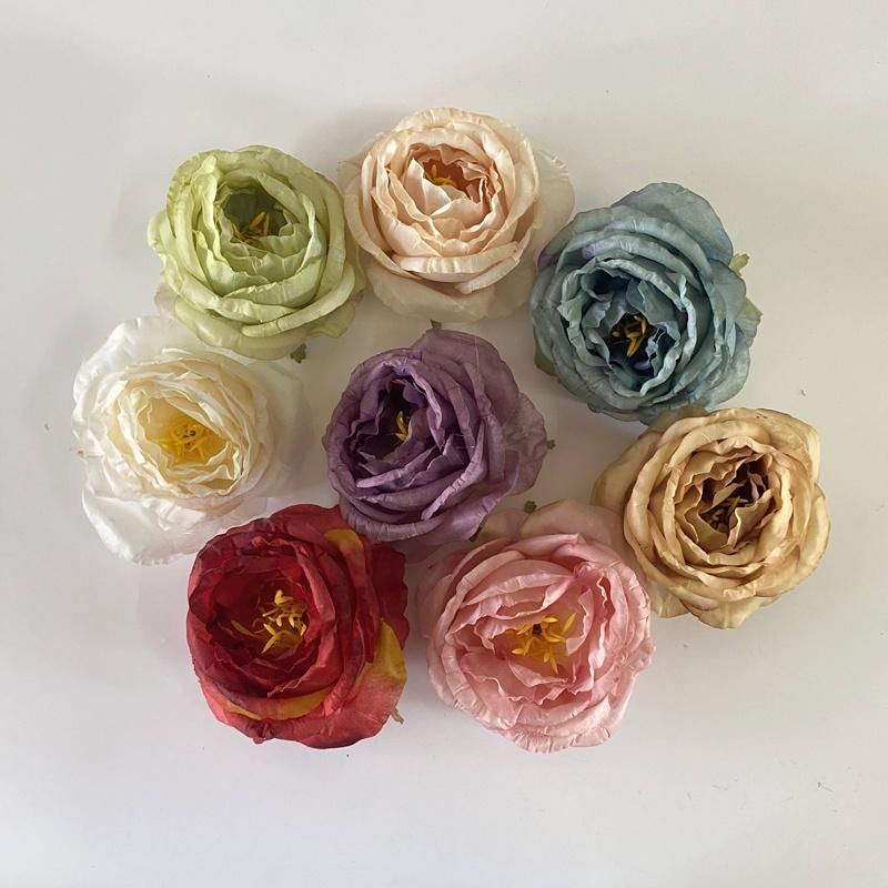 Artificial Flower Heads for Home Decor Flower Wholesale