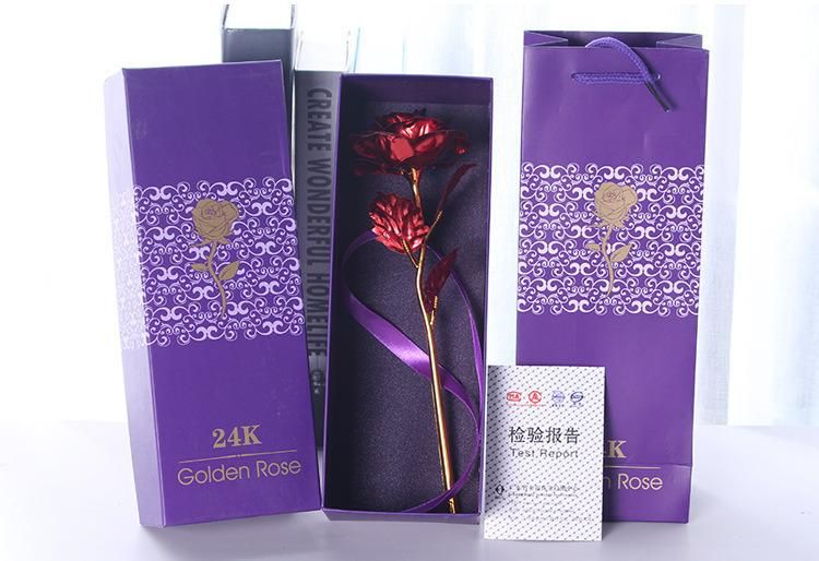 Amazon Hot Sale 24K Golden Rose 2022 Valentines Day Boxes Gifts for Women