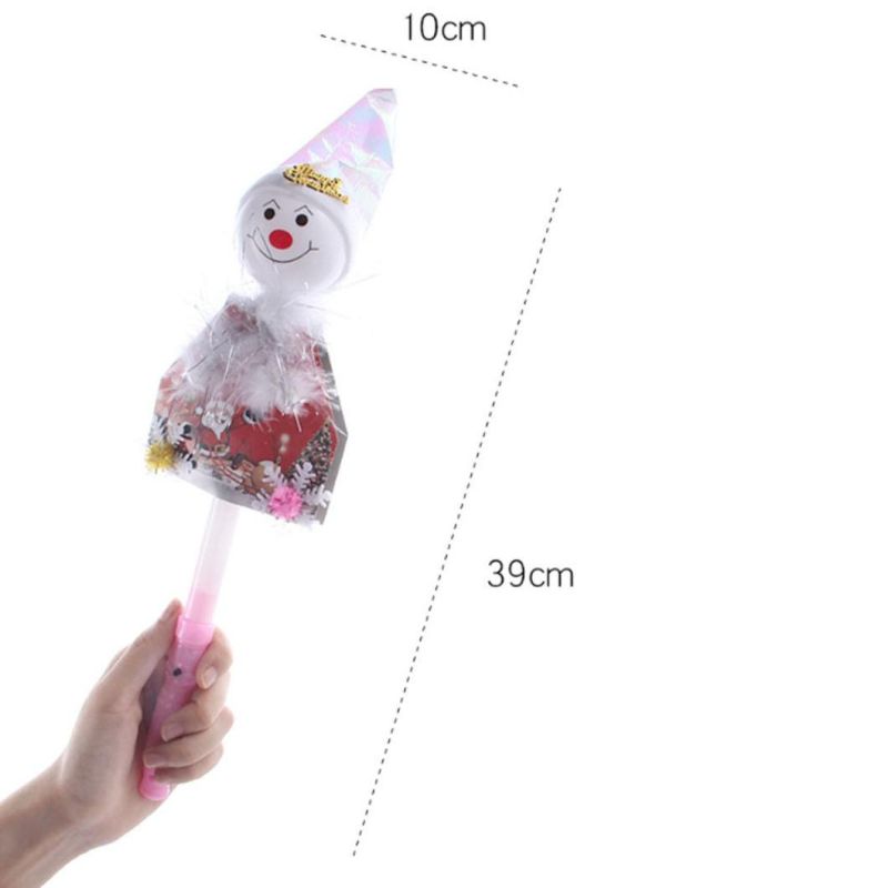 Snowman Santa Tree Flash LED Luminous Stick Kids Children Toy