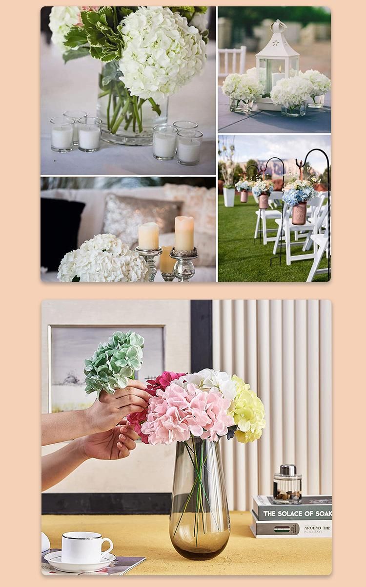 Wedding Artificial Hydrangea Flowers FL4804 Colorful Wedding Premium Quality Home Decoration