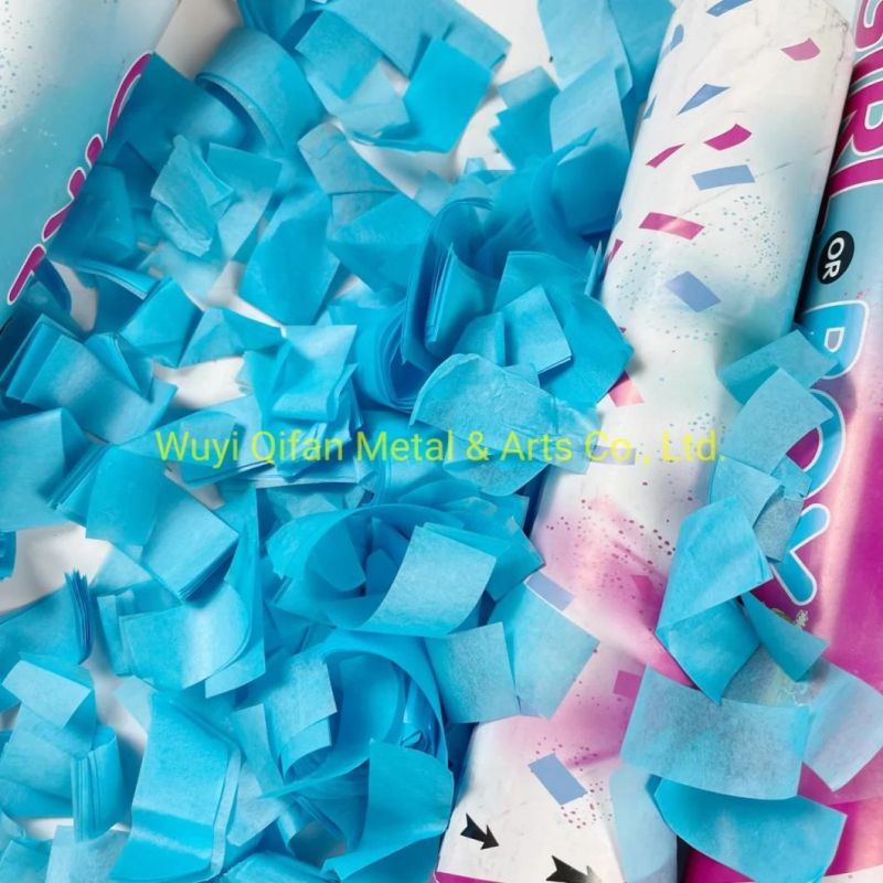 Gender Reveal Confetti Poppers Party Popper Cannons