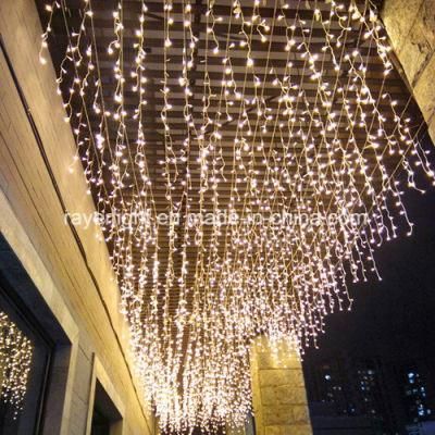 Hotel Hall Mall Decoration Light LED Festival Christmas Garden Holiday Decoration LED Icicle Light