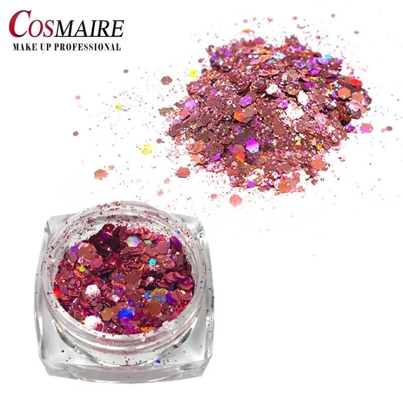 Wholesale Bulk Chunky Mixed Cosmetic Glitter for Nail Face Body