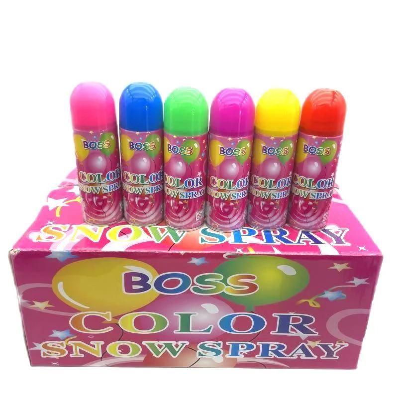 250ml Boss Color Snow Spray for Holi Celebrations