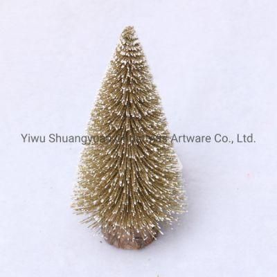 Champagne Mini Christmsa Table Top Deco Tree