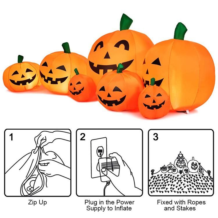 Halloween Inflatable Giant Inflatable Pumpkin Halloween Pumpkin Inflatable for Sale