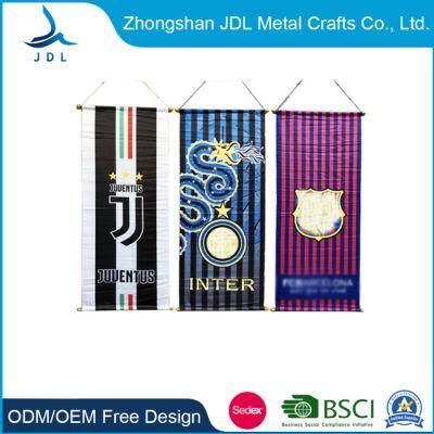 Lamp-Box Fabric Banner Cheap Bunting Printing Banner with Grey Finish Outside Lighting Using