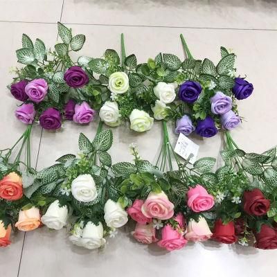 Factory Direct Wholesale Different Design Silk Rose Artificial Flower