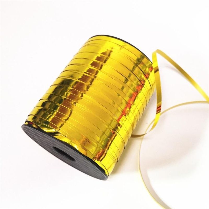 500 Yards/Roll Laser Aluminized Rainbow Film Metal Ribbon Br6003