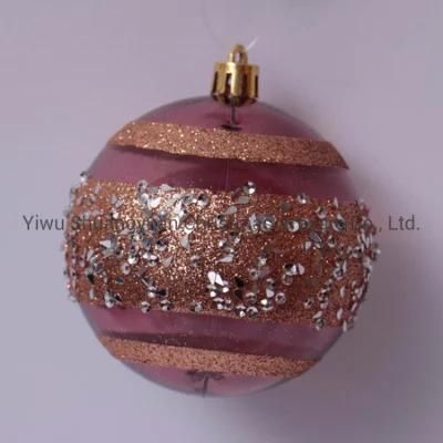 Plastic Hand Painted Tree Hnaging Ball