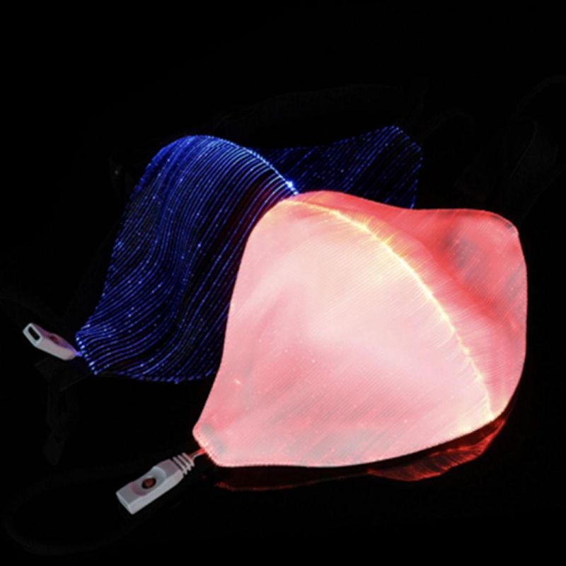 Cool Party Mask LED Flashing Luminous Glowing Light Masks