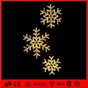 Warm White LED Decoration Christmas Motif Snowflake Light