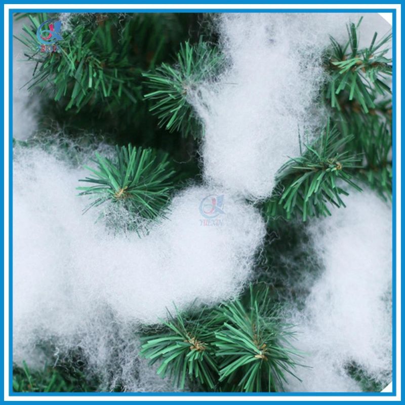 100% Polyester Artificial Snow Blanket Outdoor New Fallen Snow