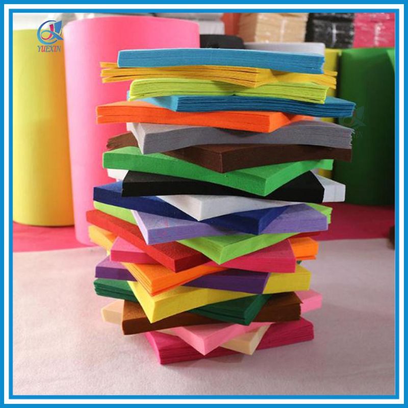 Factory Directly Sell Customized Different Thickness Colorful Polyester Felt Sheets