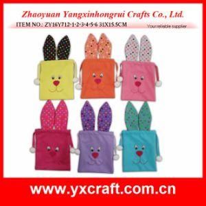 Easter Decoration (ZY16Y712-1-2-3-4-5-6) Easter Rabbit Candy Bag Egg Bag