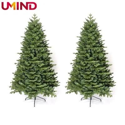 Yh2106 PE PVC Mixed Artificial Decoracion Christmas Tree 240cm Giant Green Tree