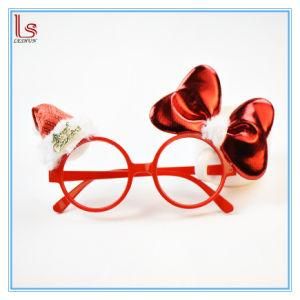 2018 Novelty Xmas Party Bowknot Glasses for Christmas Fast Dispatch