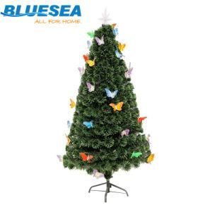 Christmas Tree 60-300cm Butterfly Flower Fiber Optic Tree Christmas LED Light Tree