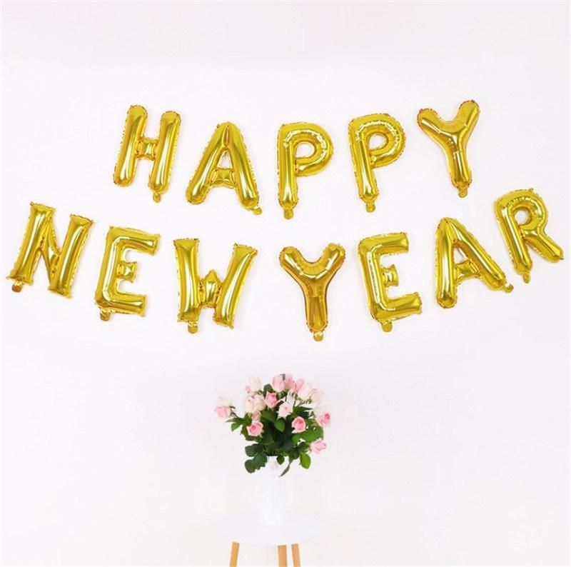 2022 Home Ornaments Decorations Party Supplies Happy New Year Balloons