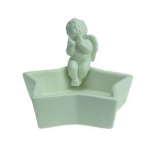 Ceramic Angel Figurine Decoration Candy Dish