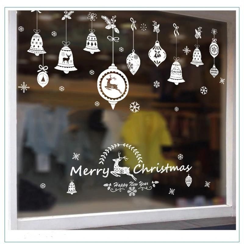 Christmas Window Sticker and Wall Stickers for Bell Elk