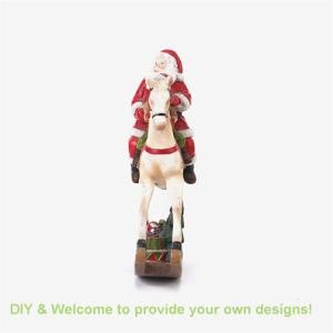 Factory Directly Sells Polyresin Craft Resin Statue Christmas Santa Claus