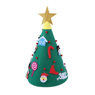 Custom Personalized Decoration Kids DIY Christmas Tree Felt Christmas Ornament Kits