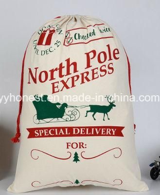 Customized Personalised Christmas Sacks with Print