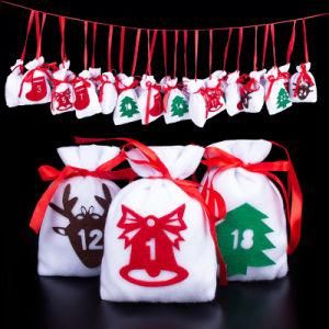 Hanging Hollowed-out Date Christimas Gift Decoration Bags