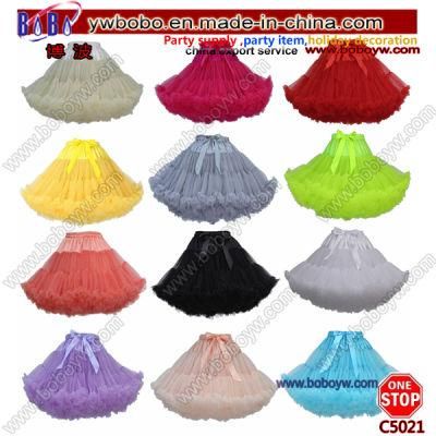 Women Ladies Stretch Fluffy Tutu Skirt Pettiskirt Princess Ballet Party Dance Wear (C5021)