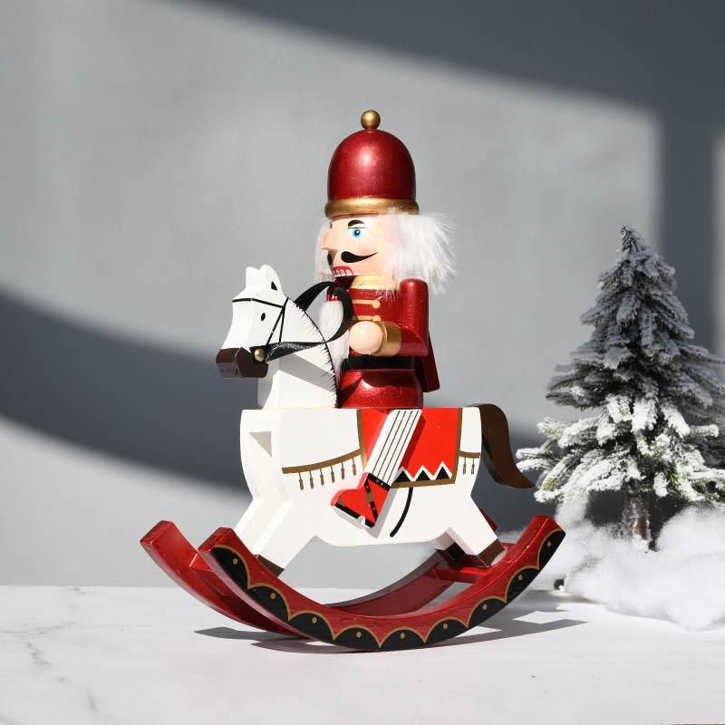 Wholesale 30cm Wooden Christmas Nutcracker