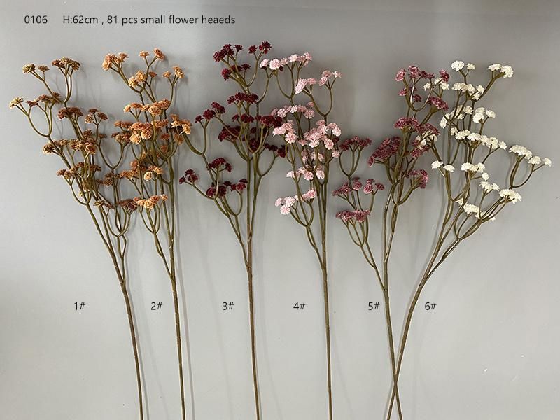 Factory Wholesale Price Artificial Flower Real Touch Babysbreath for Wedding Decoration