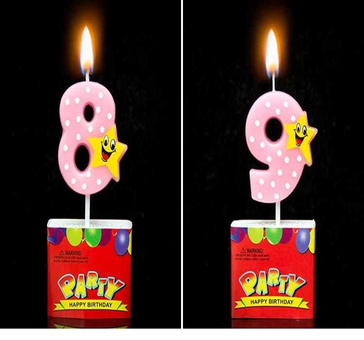 High Quality Number Birthday Cake Candle From China Factory