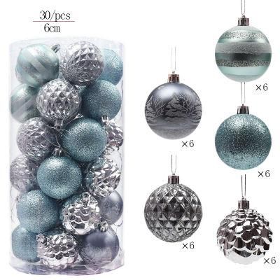 Blue Disco Balls Tree Gold Yifeng 30cm Outdoor LED Large Luxus Blue Disco Decoration Paper Mache Christmas Ball