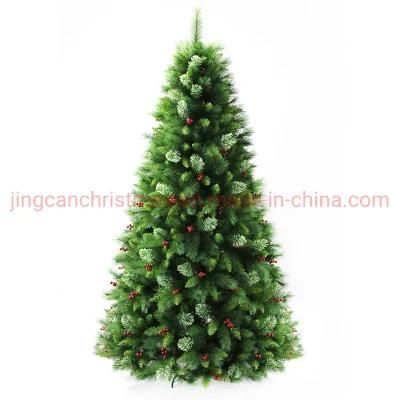 Artificial Customized Pine Needle Mixed PVC Christmas Tree