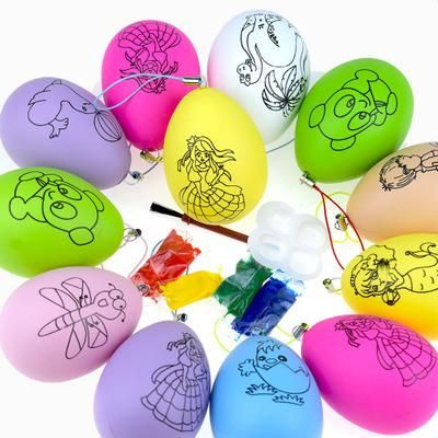 Wholesale Custom Cheaper Christmas Decoration Ornament Easter Eggs