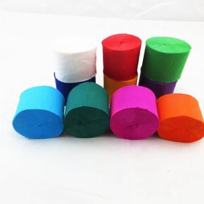 Colorful Party Decorations Crepe Paper Streamers