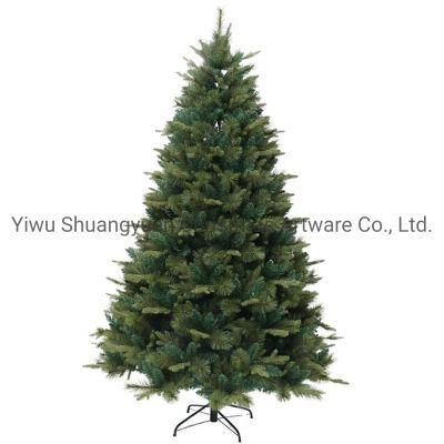 Wholesale 9FT Green Pine Needle PVC &amp; PE Mixed Christmas Tree for Decoration