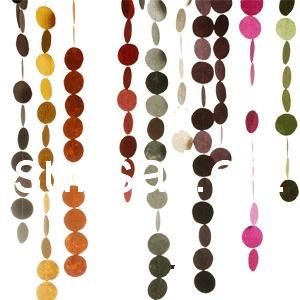 Cicle Paper Garland Paper Round Garland