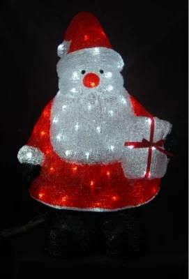 Acrylic Santa Light with LED Il1212