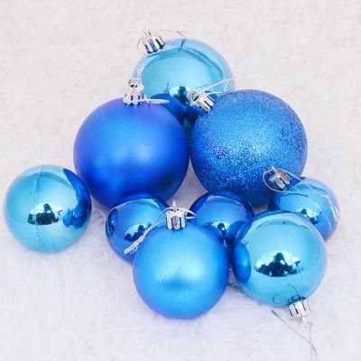 High Quality Custom Colorful Plastic Xmas Indoor Tree Decoration Christmas Ball